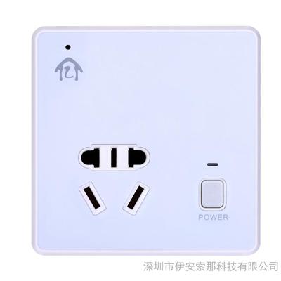 供應億萬家億萬家 智能電控器 86新國標電控器10A(二代)YWJ-DKQ10-B 深圳億萬家無線智能家居廠家圖片_高清圖_細節圖-深圳市伊安索那科技 -